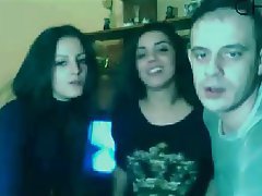 Amateur Spanish Threesome Webcam 
